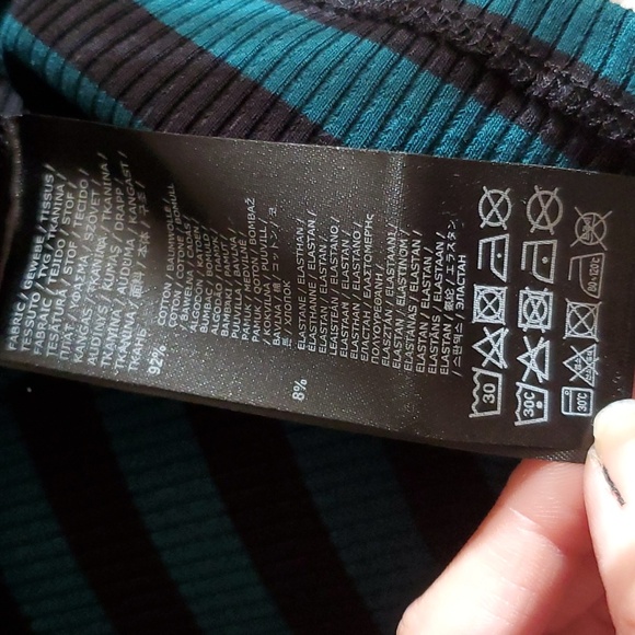 *NWT* Killstar's Green and Black Possessed Rib Vest - Picture 11 of 16